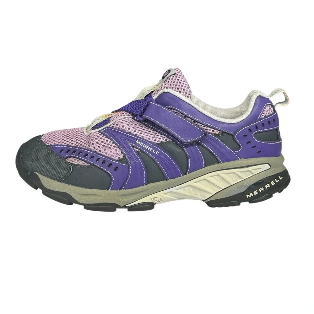 Merrell Lightspeed Z-Rap Kids Girls Violet Running Hiking Shoes Size US 6 Youth